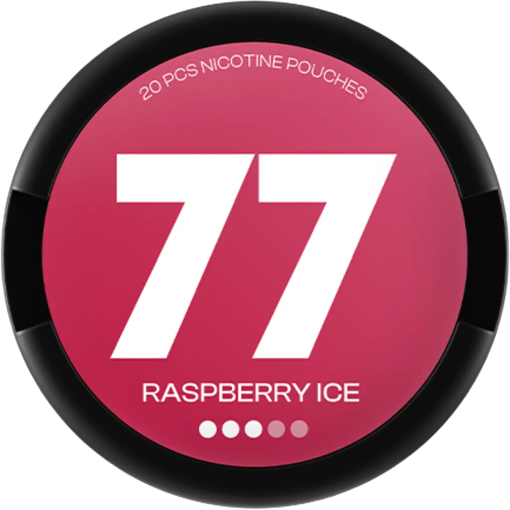 77 Ice Nicotine Pouch Bundle 10mg (5 Pack) - Image 2