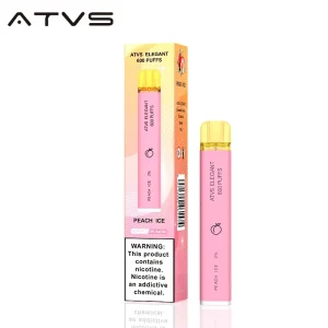 ATVS ELEGANT Disposable Vape 600 Puffs – Peach Ice