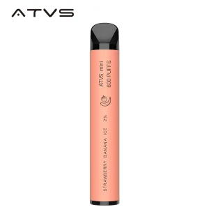 ATVS MINI Disposable 600 Puffs – Strawberry Banana Ice