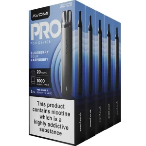 Avomi PRO pod vape kit 5 pack