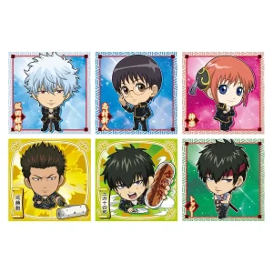 Bandai Gintama Seal Wafer Pack: 20-Piece Candy Wafer Set