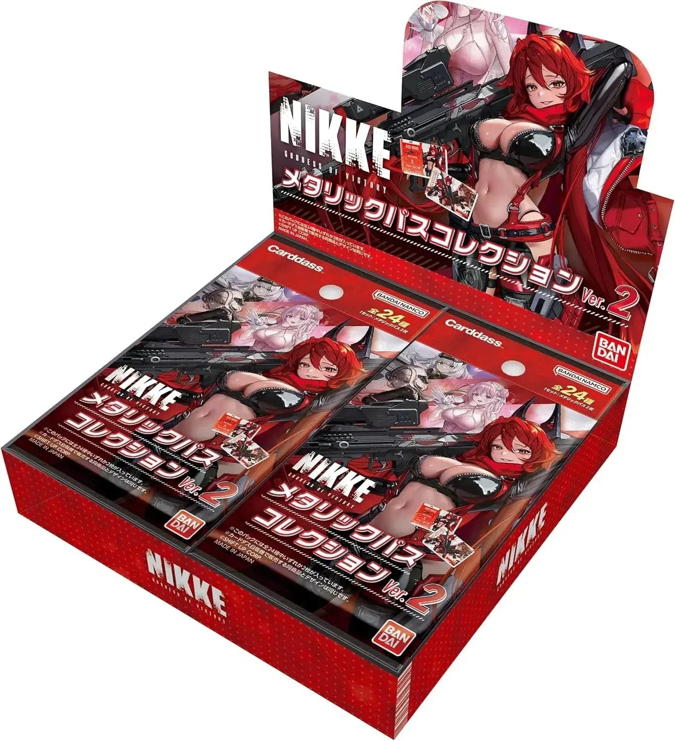 Bandai Goddess of Victory Nikke Metallic Pass Card Box Ver 2
