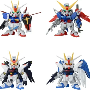 Bandai Mobile Suit Gundam Seed Fateful Showdown Model Set BB Senshi CE Series