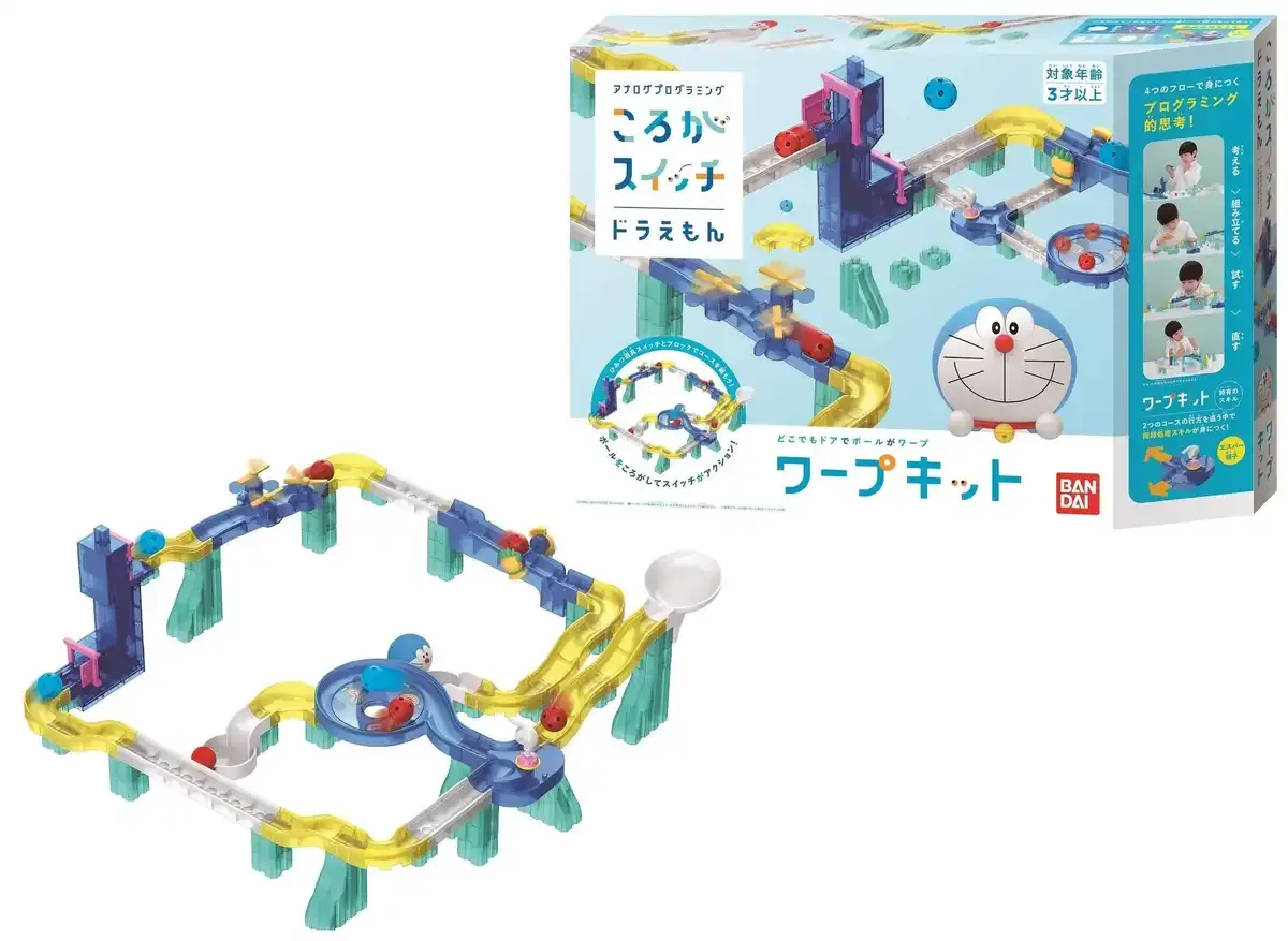 Bandai Rolling Switch Doraemon Warp Kit for Kids Ages 3 and Up