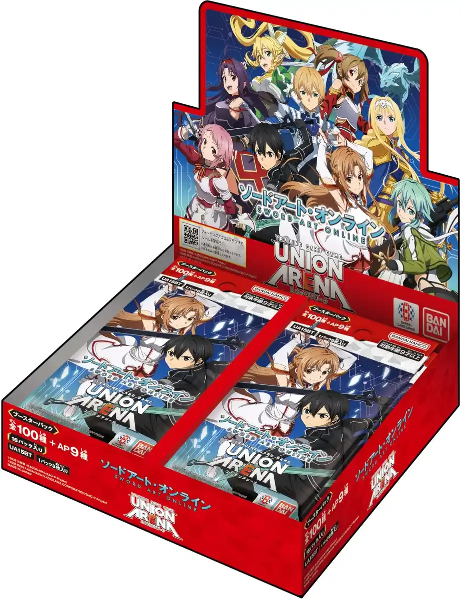 Bandai Union Arena Sword Art Online Booster Box TCG Japan Official