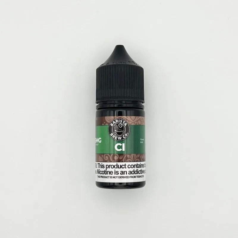 Barista Brew Co. Salt Nic 30mL – Classic Irish