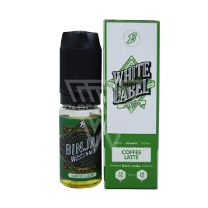 Binjai – Coffee Latte (White Label) Salt Nicotine