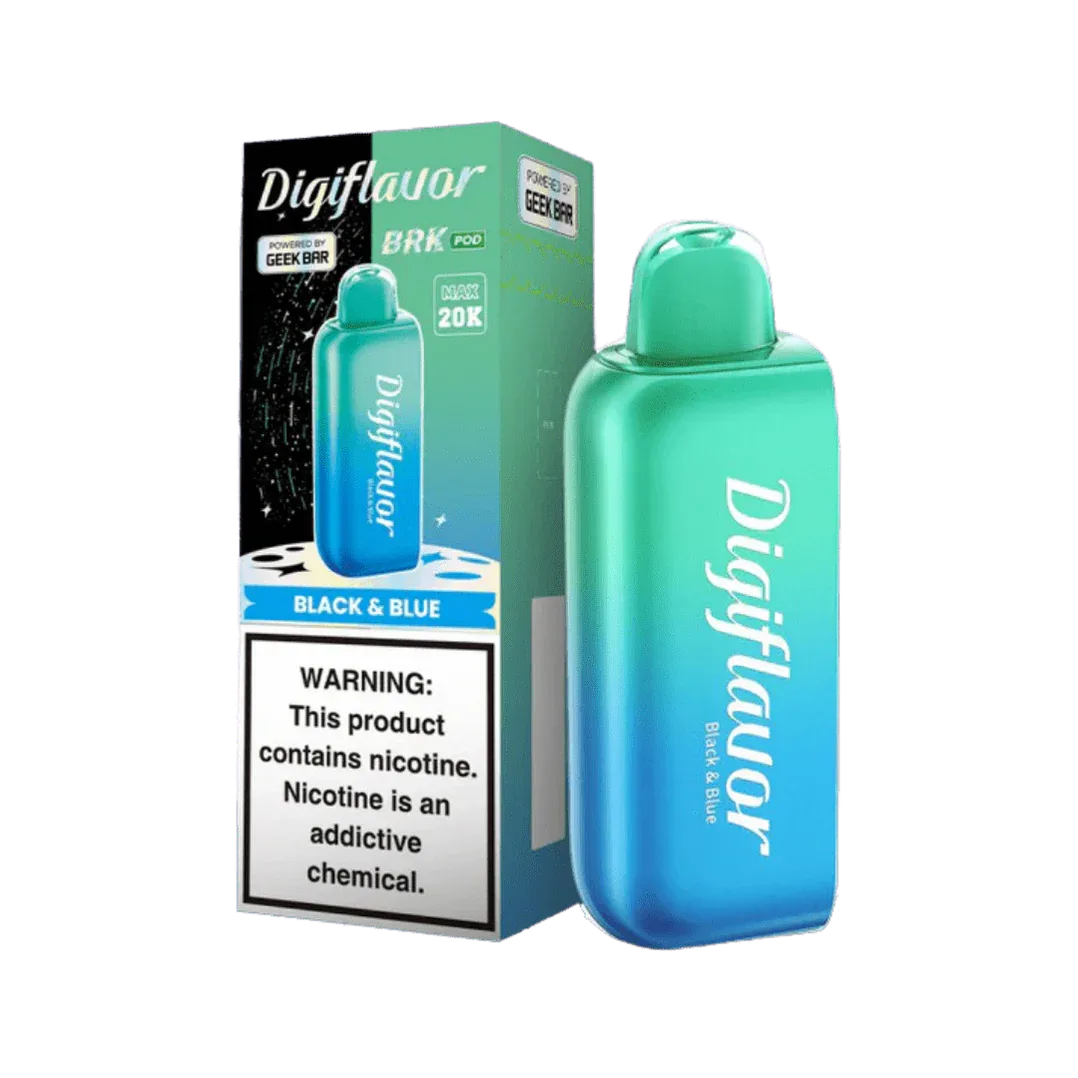 Black & Blue Geek Bar Digiflavor BRK 20K Pod