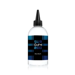 Blue Slush E Liquid Shortfill by Sub Ohm 200 – Sweet Blue Raspberry Vape Juice