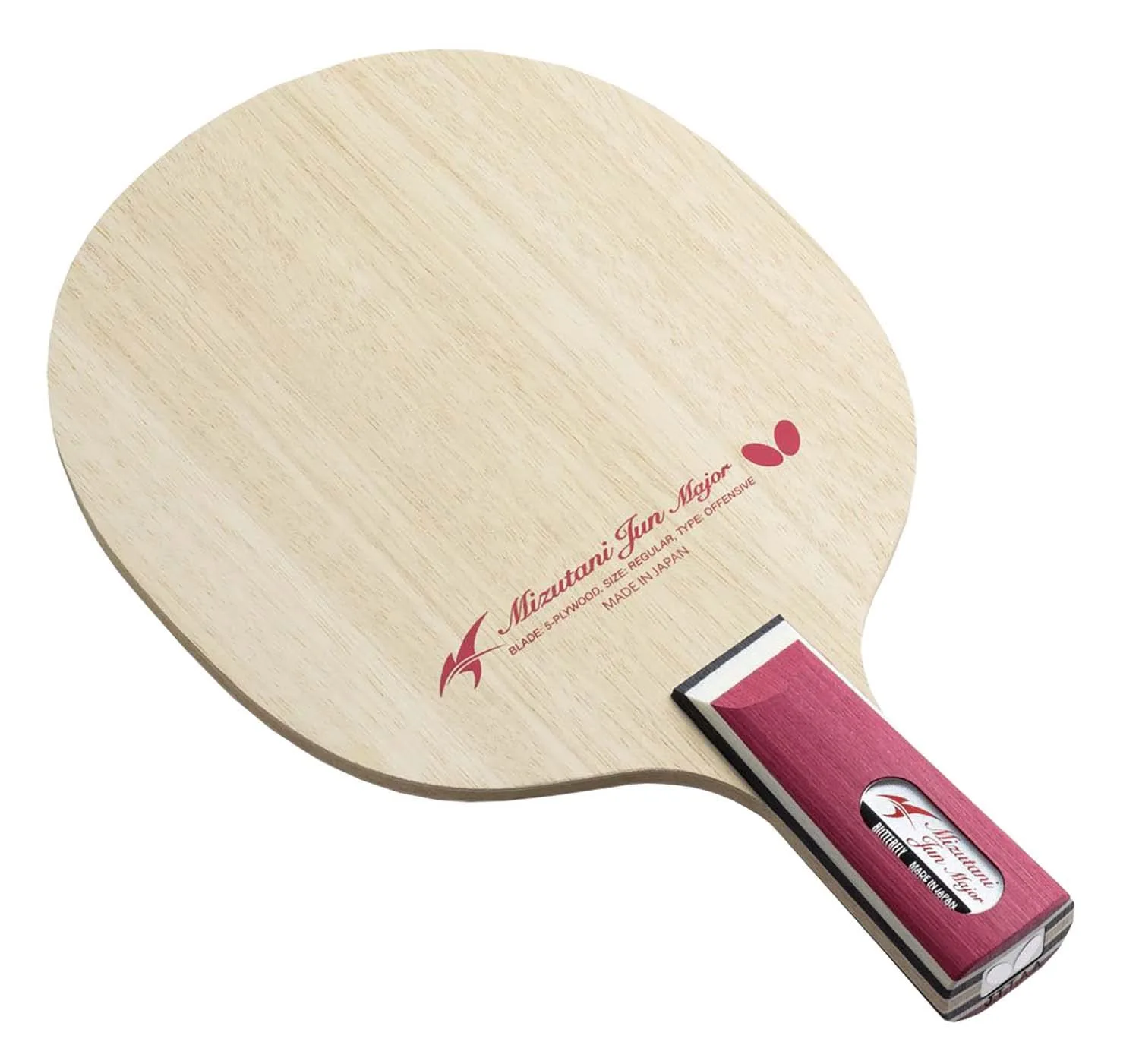 Butterfly Table Tennis Racket Chinese Pen Style Mizutani Jun Cs 24230