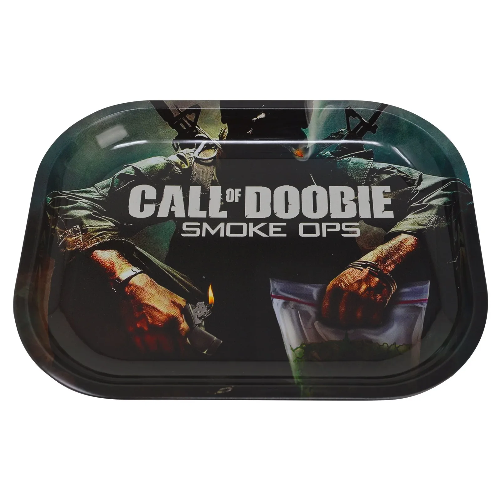 Call of Doobie Metal Rolling Tray - Image 2