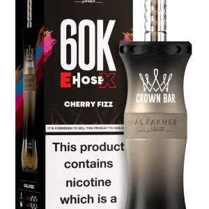 Cherry Fizz Al Fakher Crown Bar E Hose X 60k