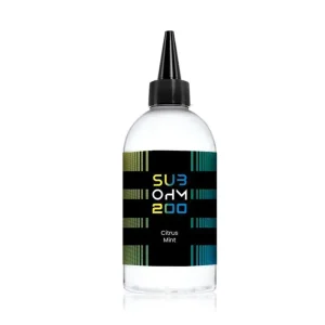 Citrus Mint E Liquid Shortfill by Sub Ohm 200