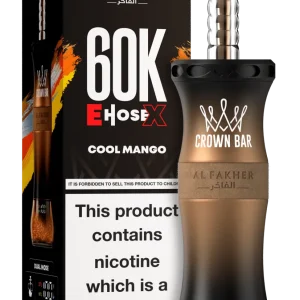 Cool Mango Al Fakher Crown Bar E Hose X 60k