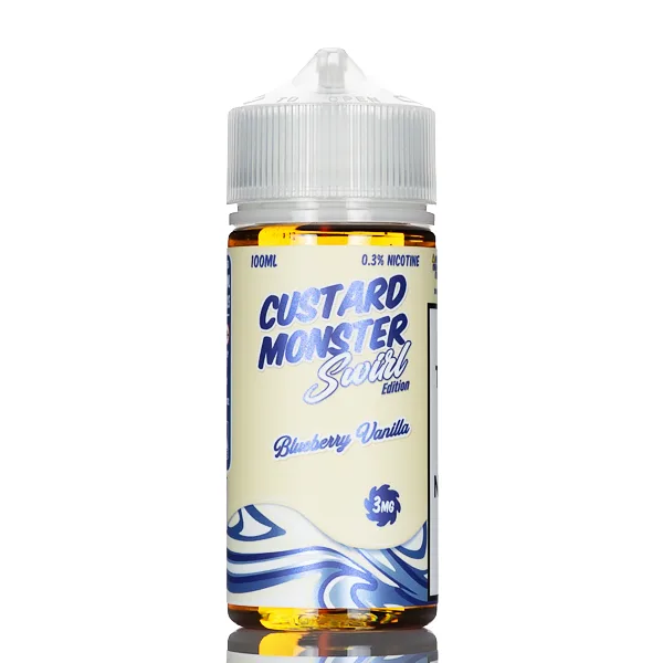 Custard Monster – Blueberry Vanilla Swirl – 100mL - Image 2