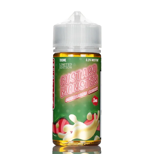 Custard Monster – Gingerbread Crunch – 100mL - Image 2