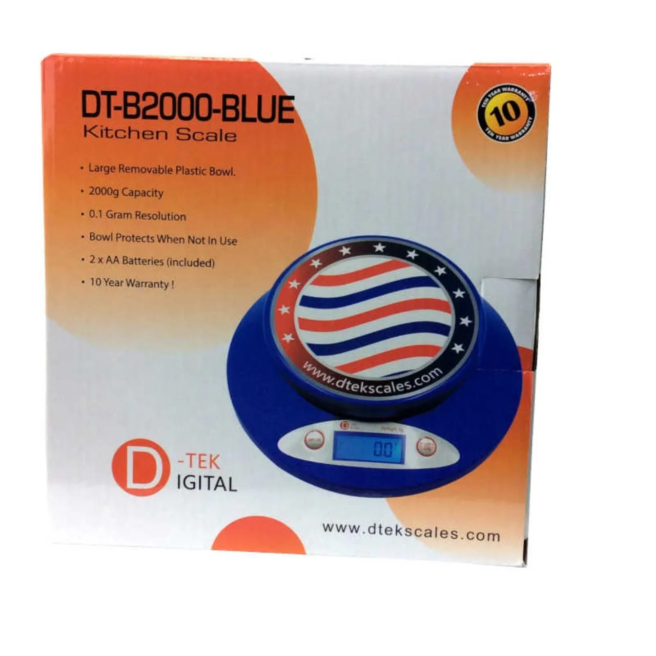 D-TEK DIGITAL SCALE – 2000G