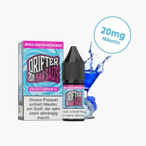 Drifter - Bar Salts | Blue Razz Lemonade Ice | Nicotine Salt Liquid (20mg)