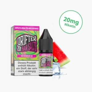 Drifter - Bar Salts | Watermelon Ice | Nicotine Salt Liquid (20mg)