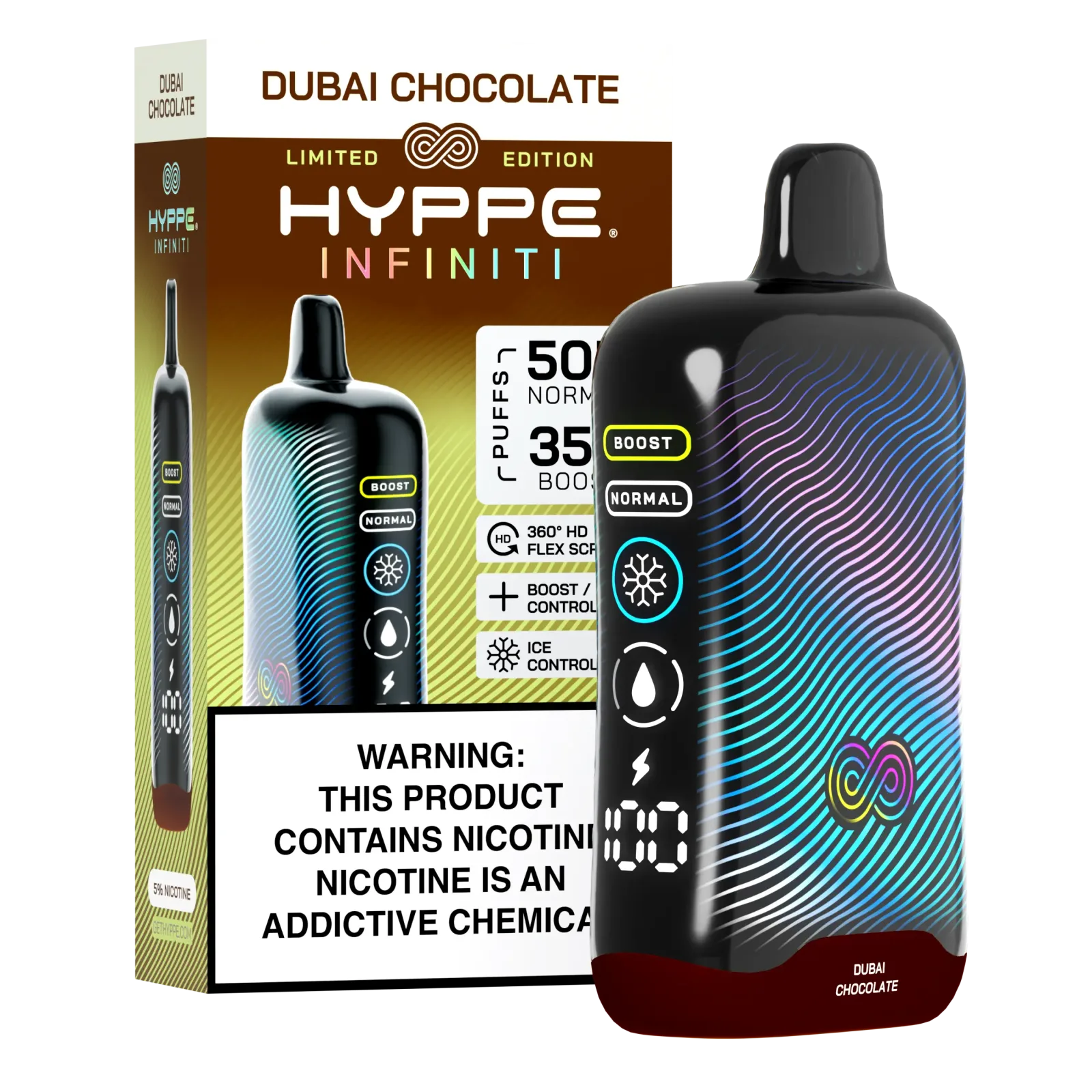 Dubai Chocolate Hyppe Infiniti 50K