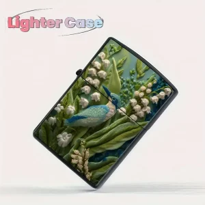Easter Gift Flip-Top Coal Oil Lighter Replacement Shell