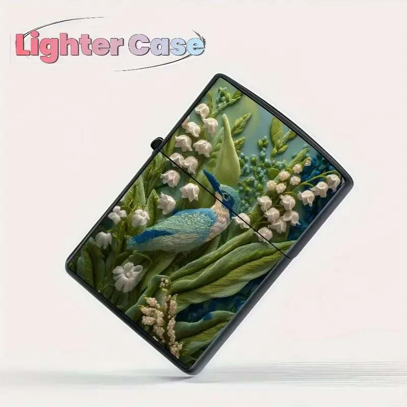 Easter Gift Flip-Top Coal Oil Lighter Replacement Shell