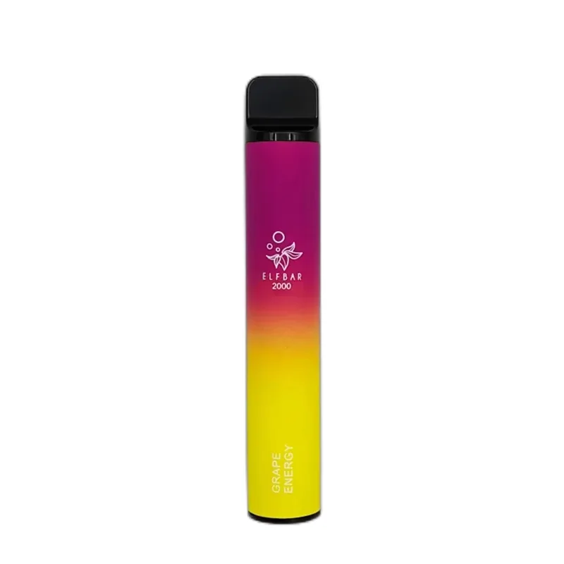 ELF BAR 2000 Disposable Grape Energy 2000 Puffs 1200mAh