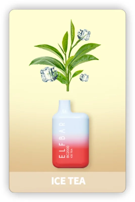ELF BAR BC2000 Disposable Ice Tea 2000 Puffs 5ml