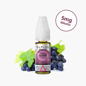 Elf Bar ElfLiq | Grape | Nicotine Salt Liquid (5mg)