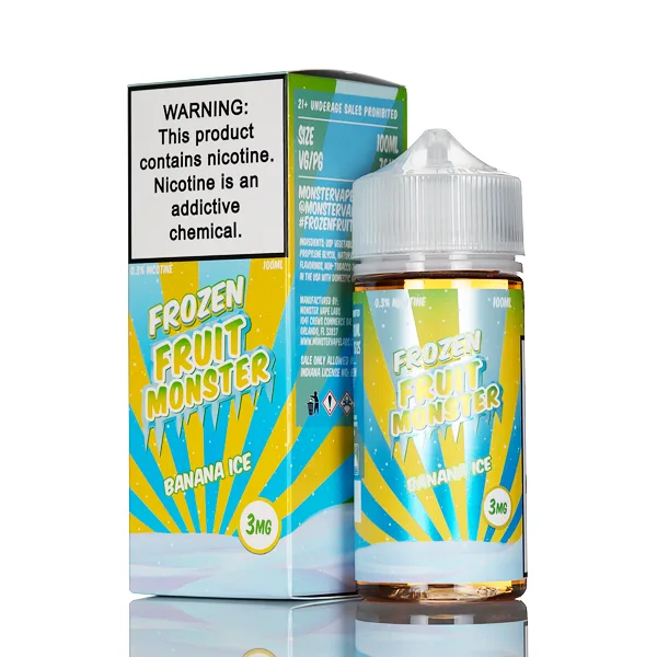 Frozen Fruit Monster – Banana Ice – 100mL