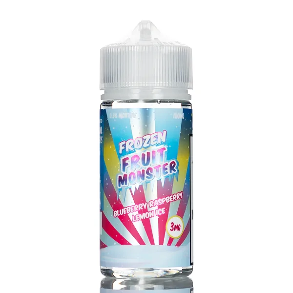 Frozen Fruit Monster – Blue Raspberry Lemon Ice – 100mL - Image 2