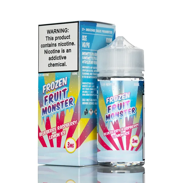 Frozen Fruit Monster – Blue Raspberry Lemon Ice – 100mL