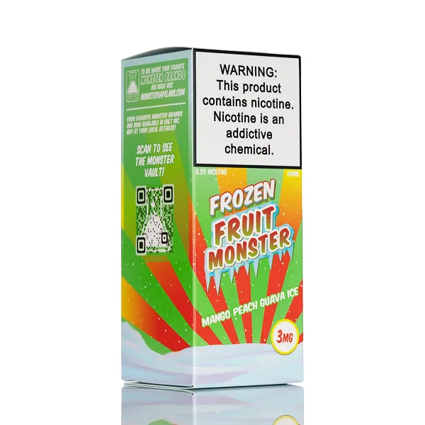 Frozen Fruit Monster – Mango Peach Guava Ice – 100mL - Image 2