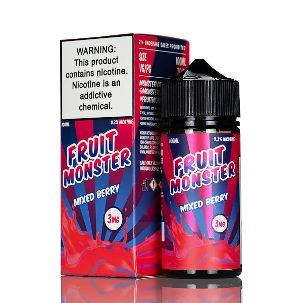 Fruit Monster – Mixed Berry – 100mL