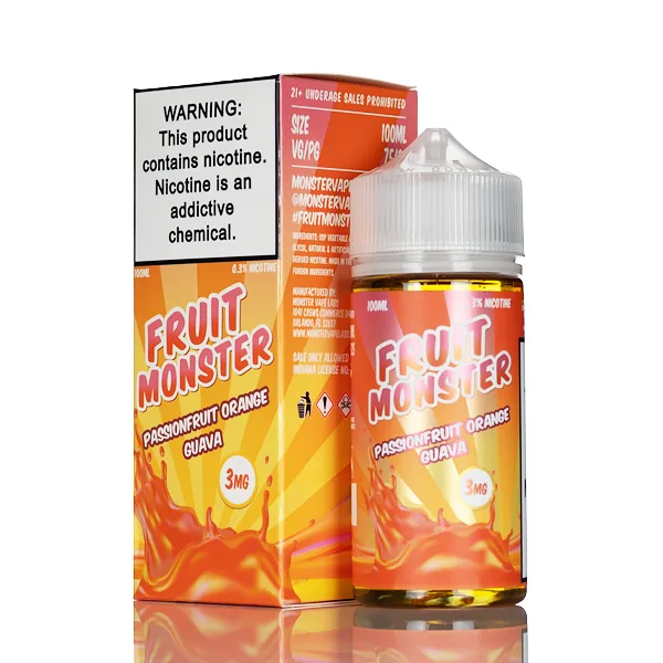 Fruit Monster – Passion Fruit Orange Guava – 100mL