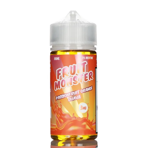 Fruit Monster – Passion Fruit Orange Guava – 100mL - Image 2