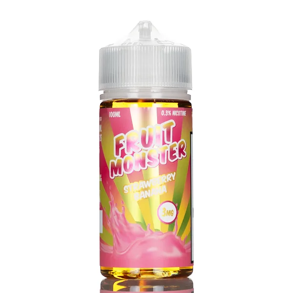 Fruit Monster – Strawberry Banana – 100mL - Image 2