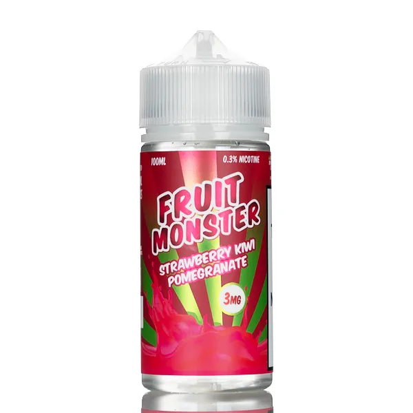 Fruit Monster – Strawberry Kiwi Pomegranate – 100mL - Image 2