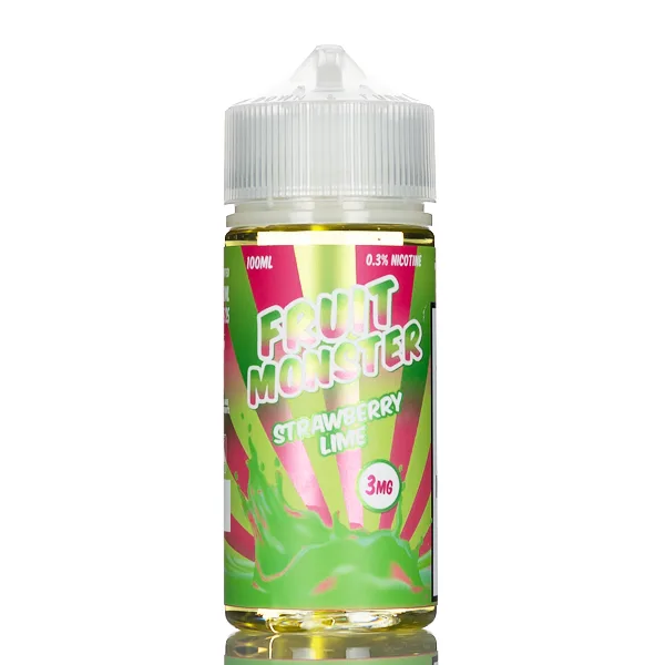 Fruit Monster – Strawberry Lime – 100mL - Image 2