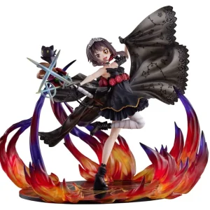 FuRyu KonoSuba Megumin Chomusuke 1/7 Scale Shikkoku No Bara Dress Figure
