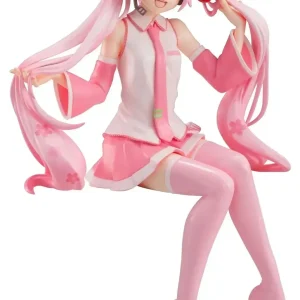 Furyu Vocaloid Sakura Miku Wink Ver. Noodle Stopper Figure 16cm