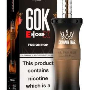 Fusion Pop Al Fakher Crown Bar E Hose X 60k