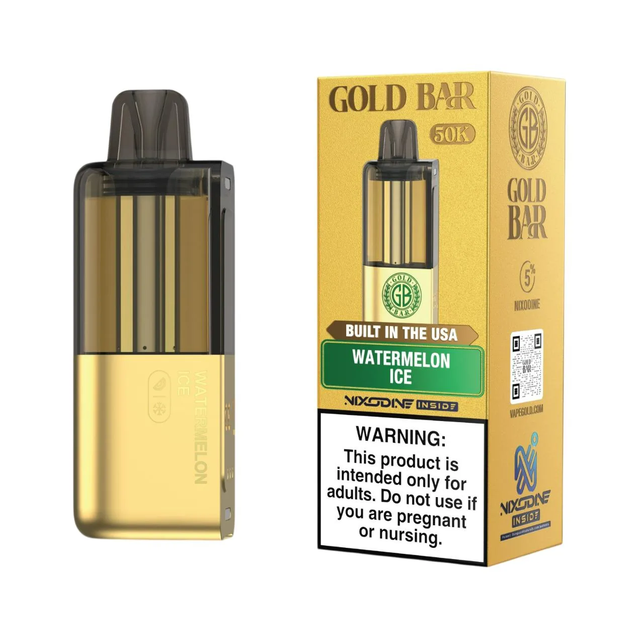 Gold Bar Max 50K Puff Disposable Replacement Pod Cartridge – 1PK - Image 2