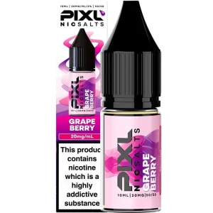 Grape berry PIXL Nic Salts e-liquid 10ml