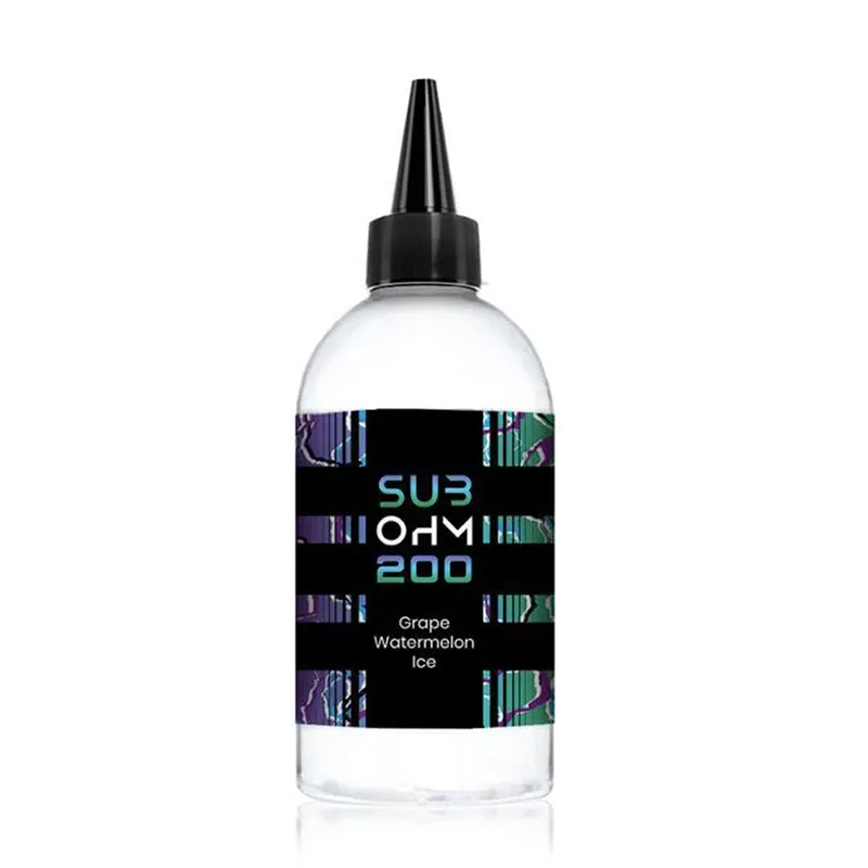 Grape Watermelon Ice E-Liquid Shortfill by Sub Ohm 200