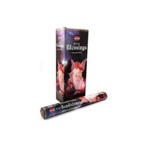 HEM Divine Blessings 9″ Incense Sticks – Hex Box (20g)