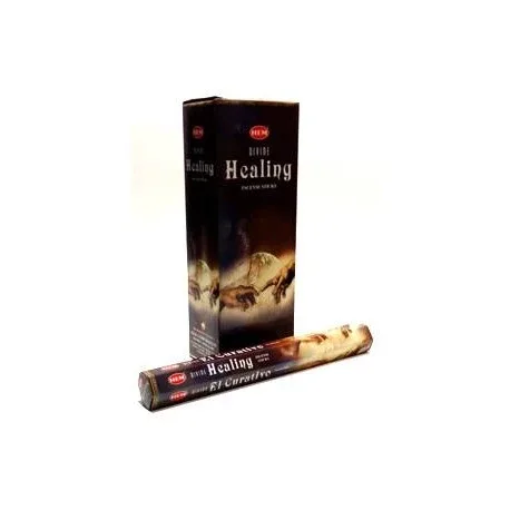 HEM Divine Healing 9″ Incense Sticks – Hex Box (20g)