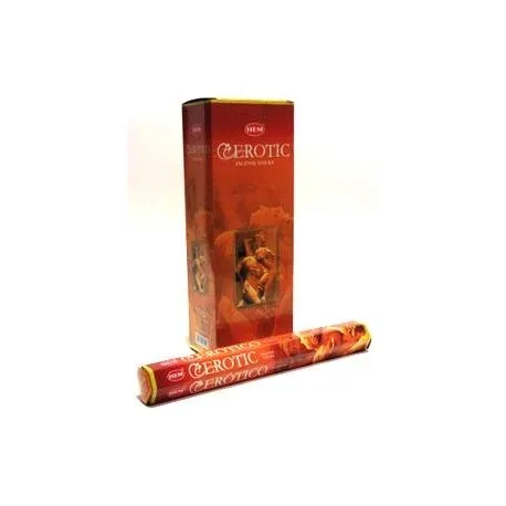 HEM Erotic 9″ Incense Sticks – Hex Box (20g)