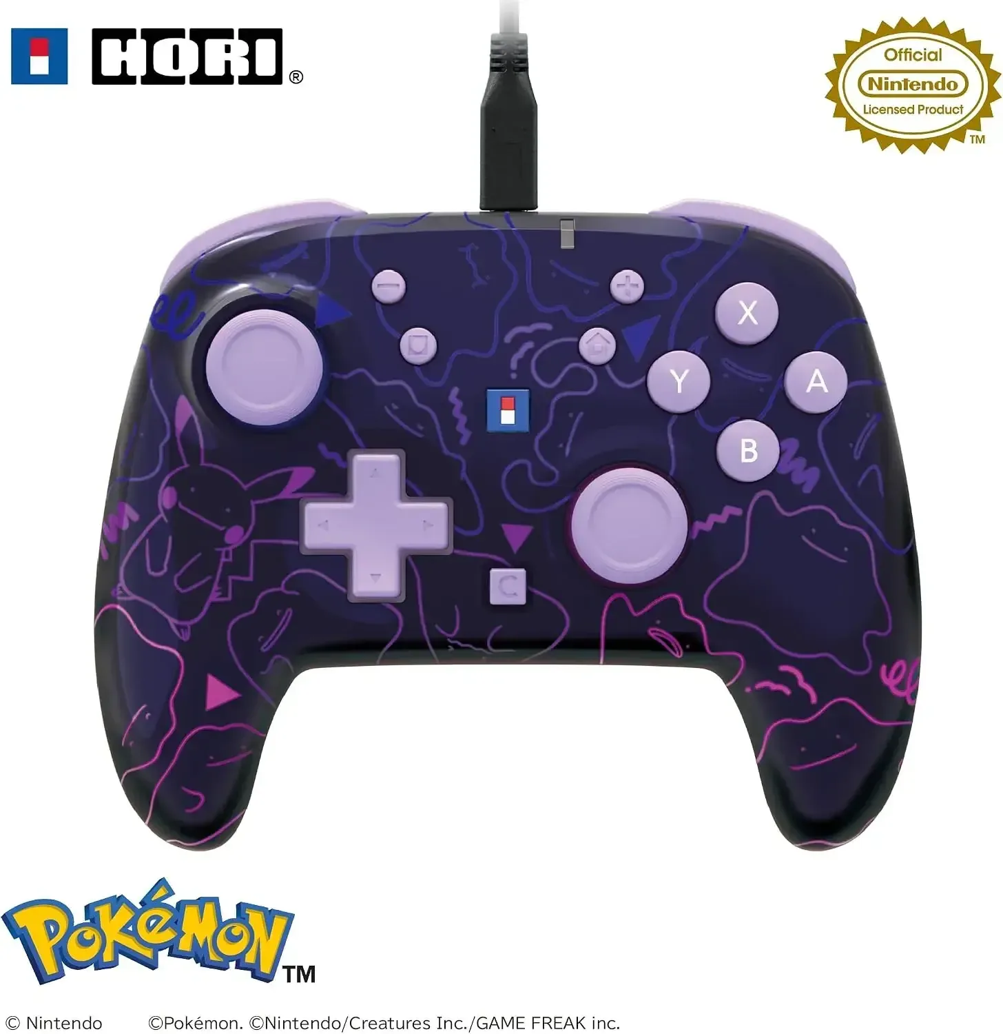 Hori Wired Turbo Pad for Switch 2 Metamon - Performance Controller