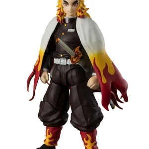 Hundreds Bandai SHFiguarts Demon Slayer Kyojuro Rengoku Action Figure Japan
